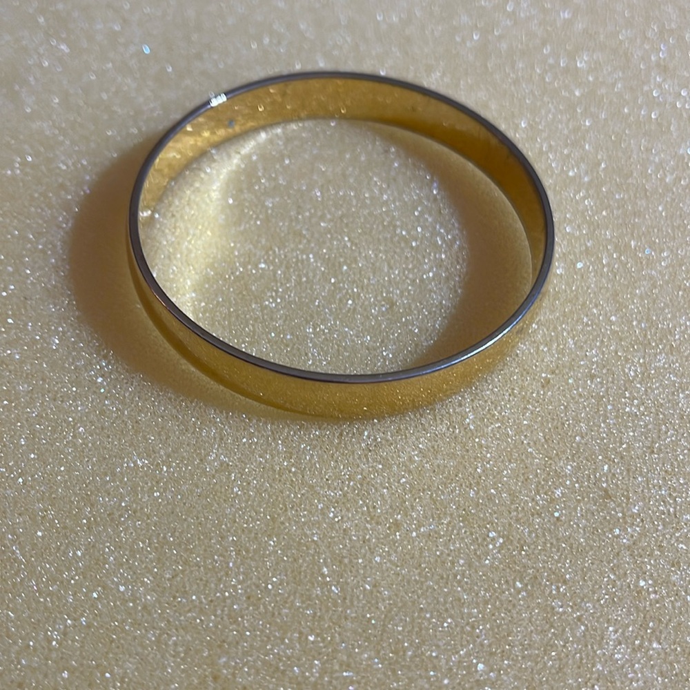 Vintage Monet gold tone bangle